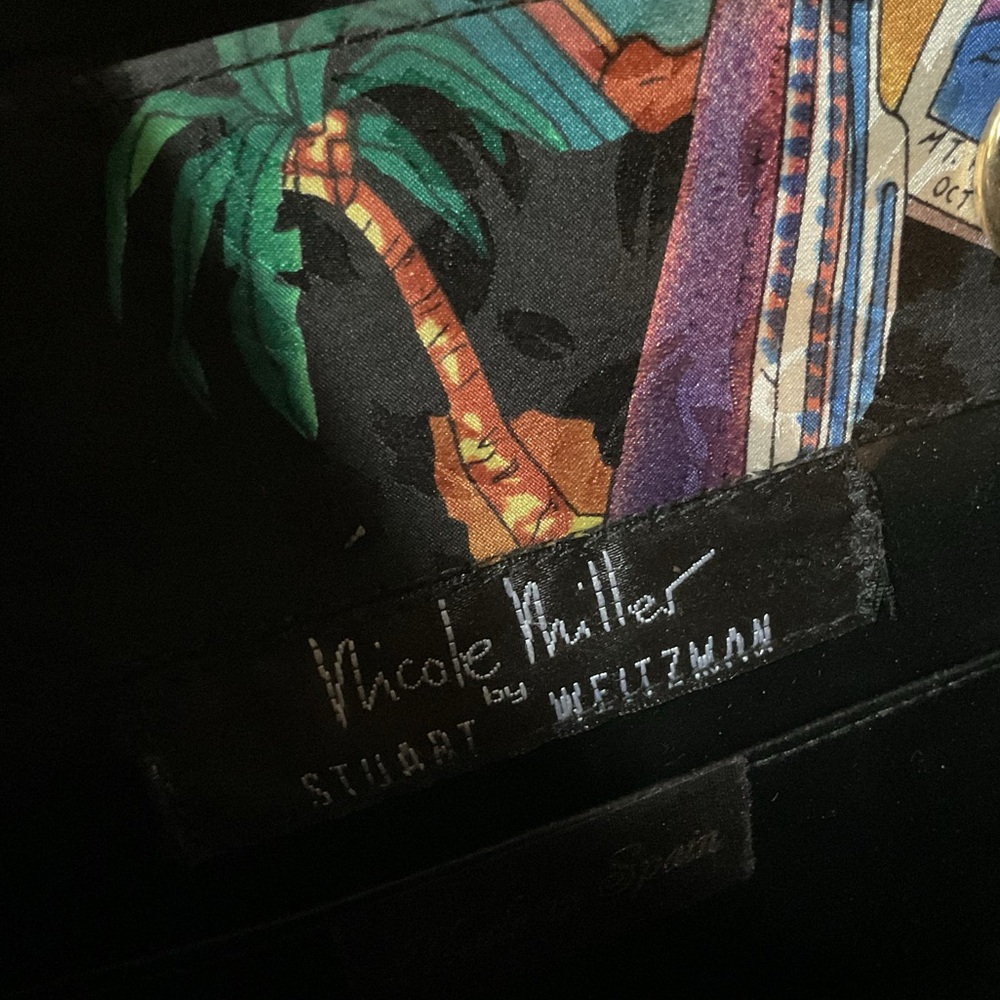 Vintage silk bag for Nicole miller by Stuart Weitzman - Picture 4 of 9